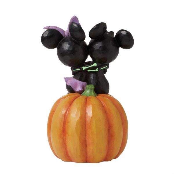 LED Pompoen Figuur Mickey en Minnie Skeletten - DISNEY TRADITIONS