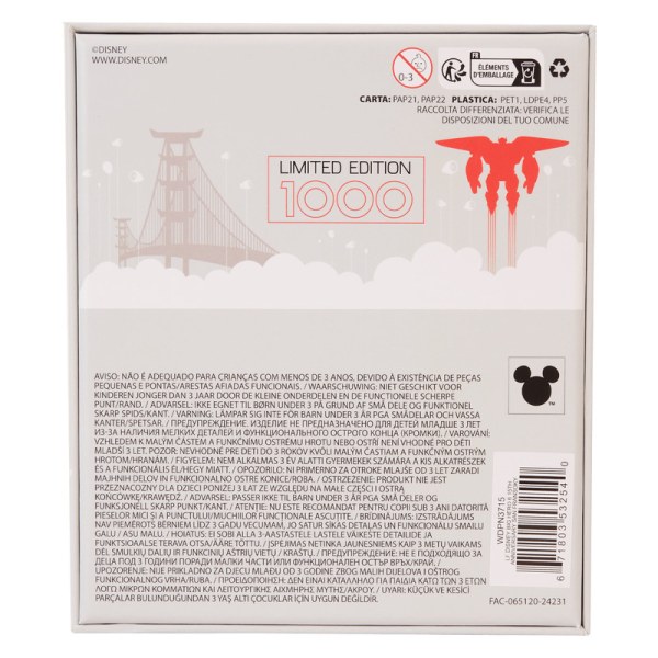 10-jarig jubileum Baymax loves San Fransokyo collector box Pin - DISNEY LOUNGEFLY Big Hero 6