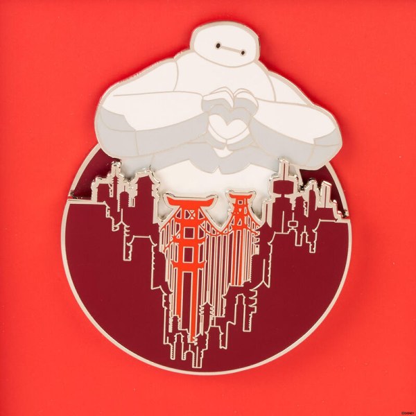 10-jarig jubileum Baymax loves San Fransokyo collector box Pin - DISNEY LOUNGEFLY Big Hero 6