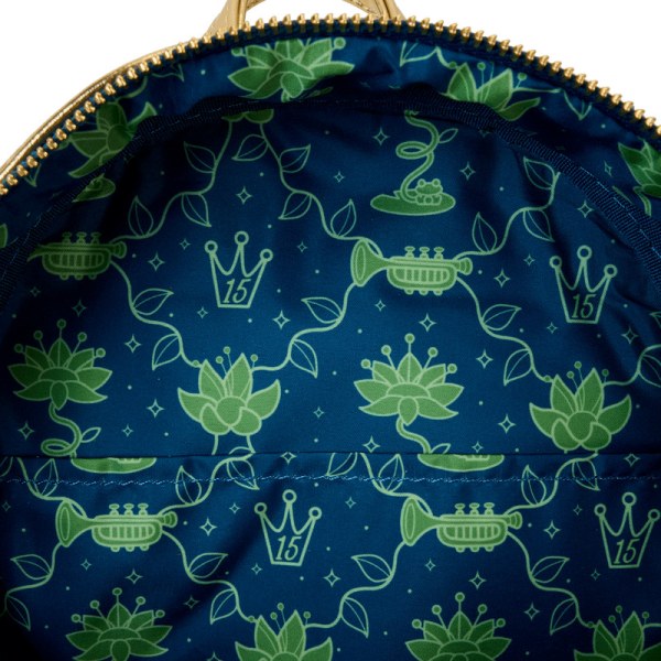Tiana & Prins Naveen Glow Mini Rugzak - DISNEY LOUNGEFLY De Prinses en de Kikker 15e Jubileum