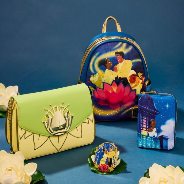 Charm Schoudedtas - DISNEY LOUNGEFLY De Prinses en de Kikker 15-jarig jubileum