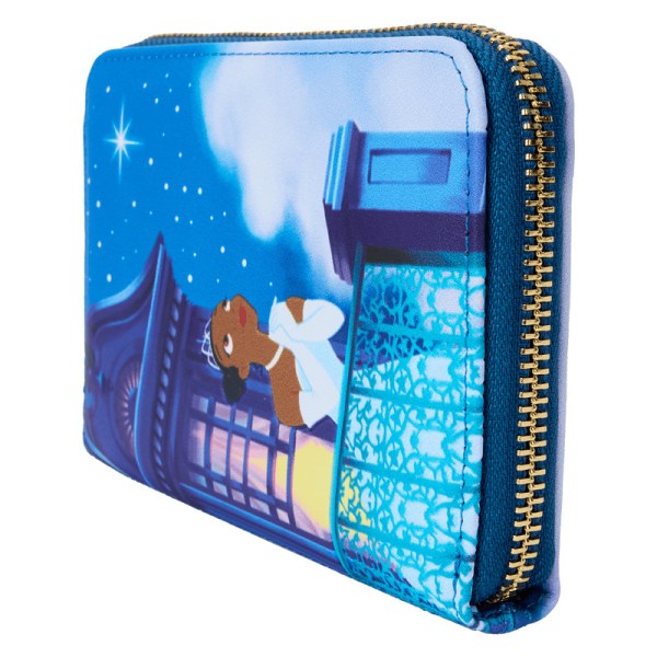 Tiana wensster glow portemonnee - DISNEY LOUNGEFLY De prinses en de kikker 15-jarig jubileum