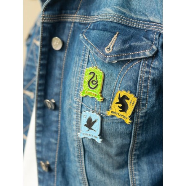 SET VAN 4 HOGWARTS HOUSE- PINS - HARRY POTTER