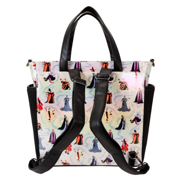 Villains Iridescent Convertible Rugzak & Shopper - DISNEY LOUNGEFLY
