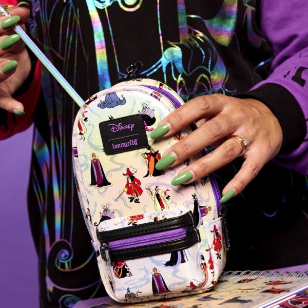 Villains Iridescent Mini Rugzak Pennenkoker - DISNEY LOUNGEFLY