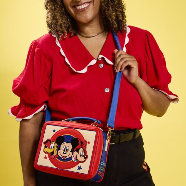 Mickey & Friends lunchbox schoudertas - DISNEY LOUNGEFLY