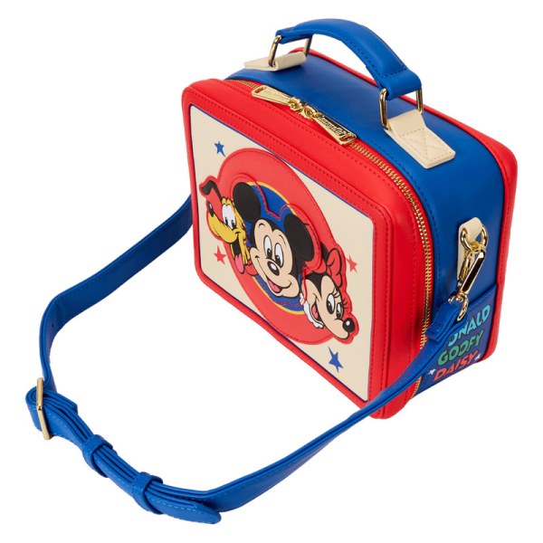 Mickey & Friends lunchbox schoudertas - DISNEY LOUNGEFLY