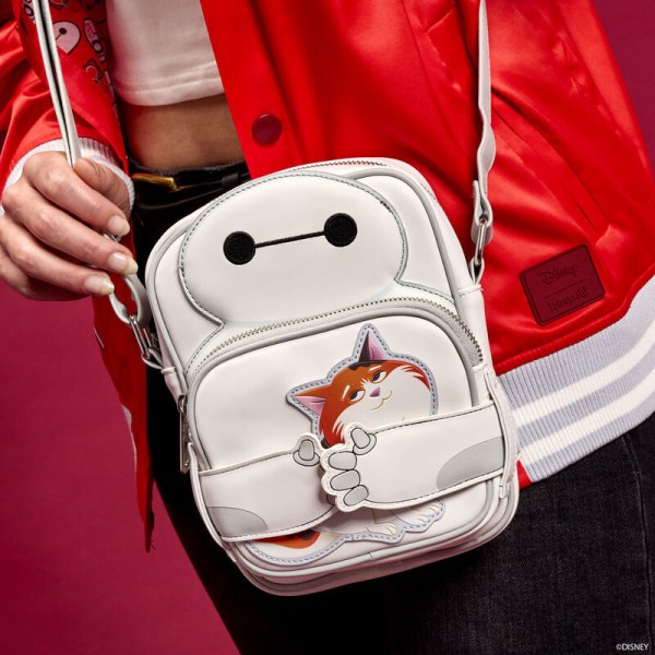 Baymax & Mochi schoudertas met muntzakje - DISNEY LOUNGEFLY Big Hero 6 10th Anniversary