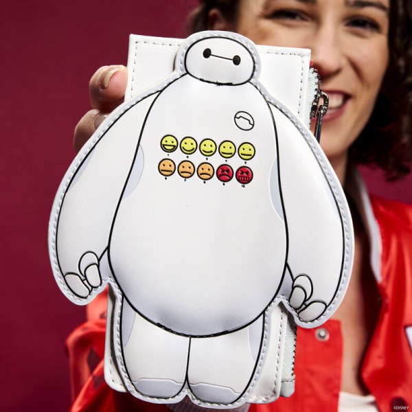 Baymax pijnschaal grote pasjeshouder - DISNEY LOUNGEFLY Big Hero 6 10-jarig jubileum
