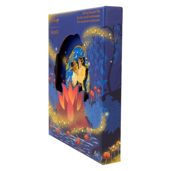Tiana & Naveen Glow Collector Box Pin - DISNEY LOUNGEFLY De Prinses en de Kikker 15e verjaardag