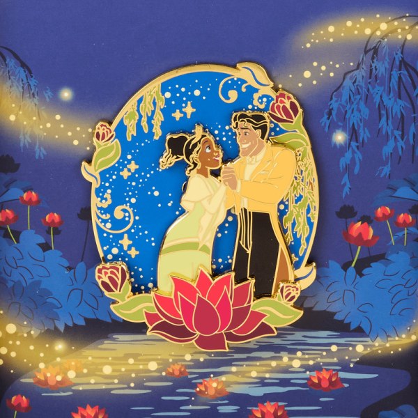 Tiana & Naveen Glow Collector Box Pin - DISNEY LOUNGEFLY De Prinses en de Kikker 15e verjaardag