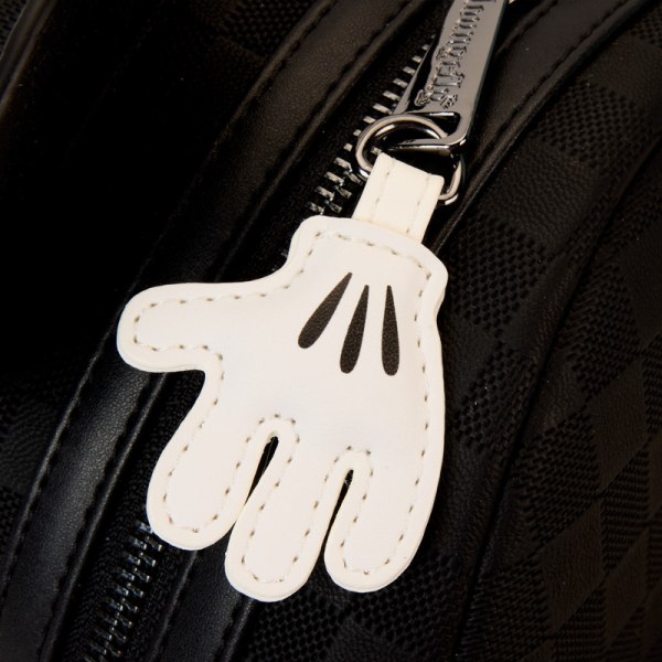 Mickey Muis geruite textuur mini rugzak - DISNEY LOUNGEFLY