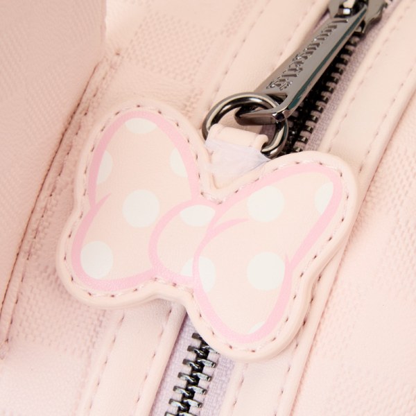Minnie Muis geruite textuur mini rugzak - DISNEY LOUNGEFLY