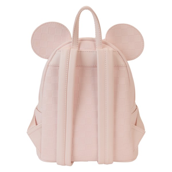Minnie Muis geruite textuur mini rugzak - DISNEY LOUNGEFLY