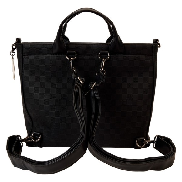 Mickey Muis geruite textuur converteerbare rugzak & Shopper - DISNEY LOUNGEFLY