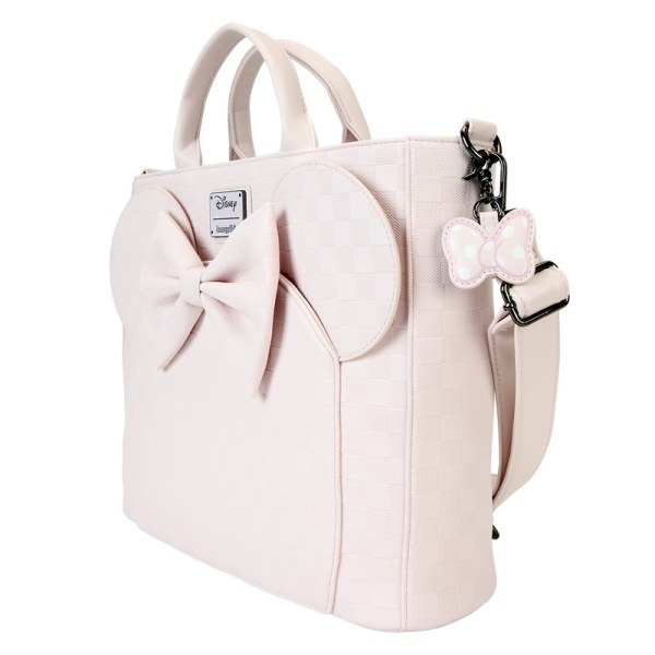 Minnie Muis geruite textuur converteerbare rugzak & Shopper - DISNEY LOUNGEFLY