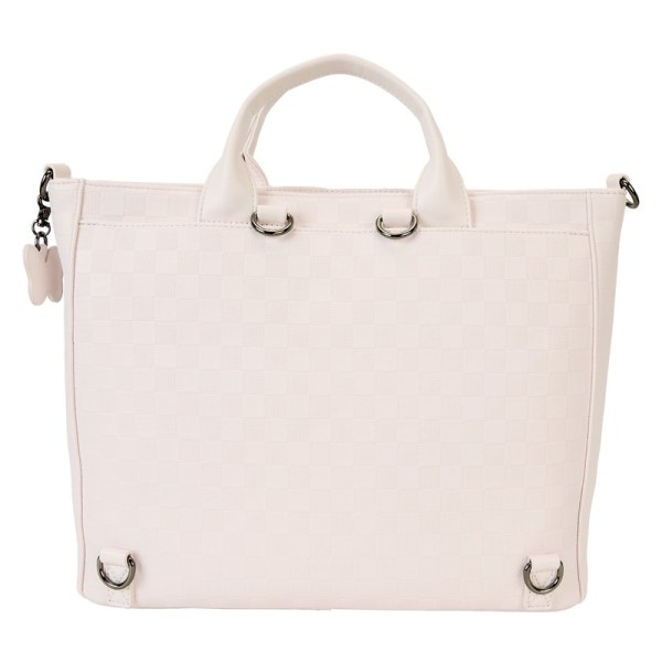 Minnie Muis geruite textuur converteerbare rugzak & Shopper - DISNEY LOUNGEFLY