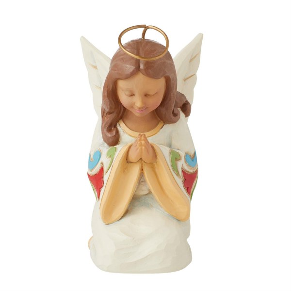 Biddende Angel Mini Figuur - Heartwood Creek