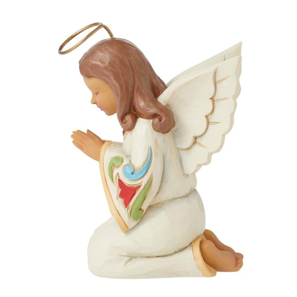 Biddende Angel Mini Figuur - Heartwood Creek