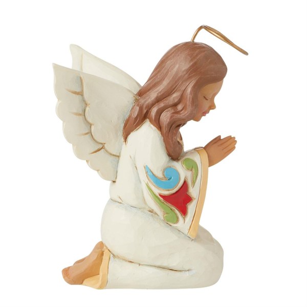 Biddende Angel Mini Figuur - Heartwood Creek