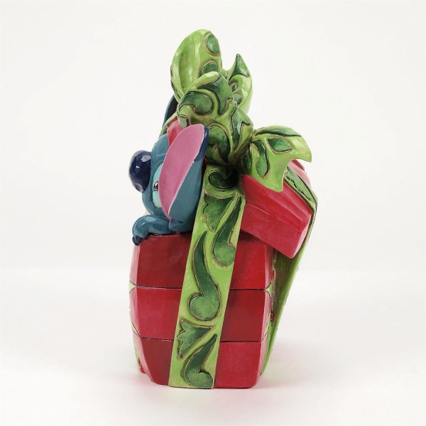 Stitch scheurend cadeau - Disney Traditions