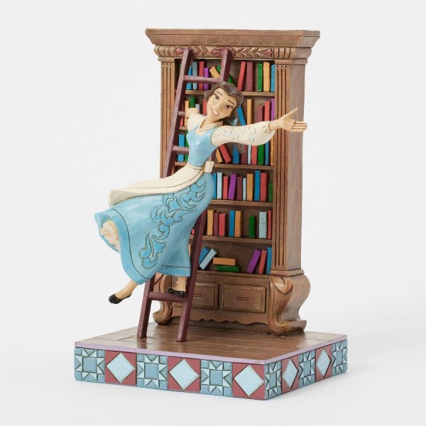 Belle in haar bibliotheek - Disney Traditions