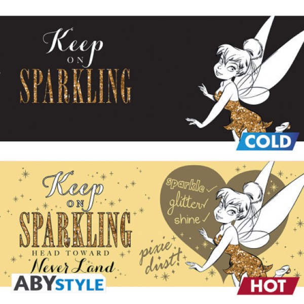 Beker Hitteverandering Glitterbel - Disney
