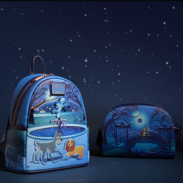 Lady en de Vagebond 70-jarig jubileum Mini Rugzak - DISNEY LOUNGEFLY