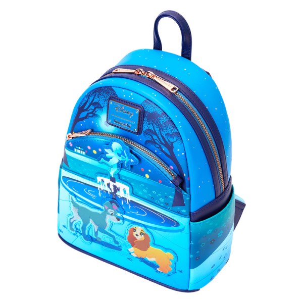 Lady en de Vagebond 70-jarig jubileum Mini Rugzak - DISNEY LOUNGEFLY