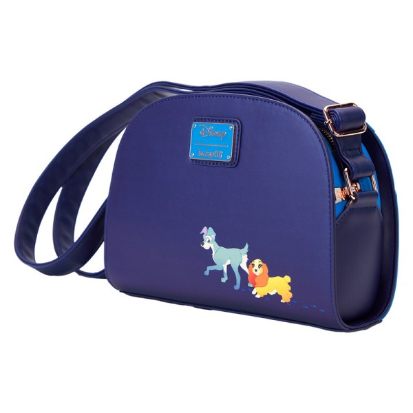 Lady en de Vagebond 70-jarig jubileum Schoudedtas - DISNEY LOUNGEFLY