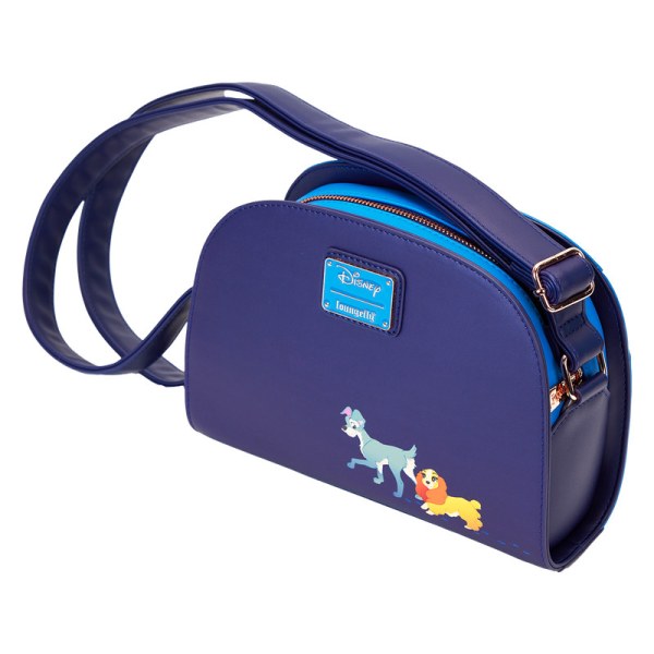 Lady en de Vagebond 70-jarig jubileum Schoudedtas - DISNEY LOUNGEFLY