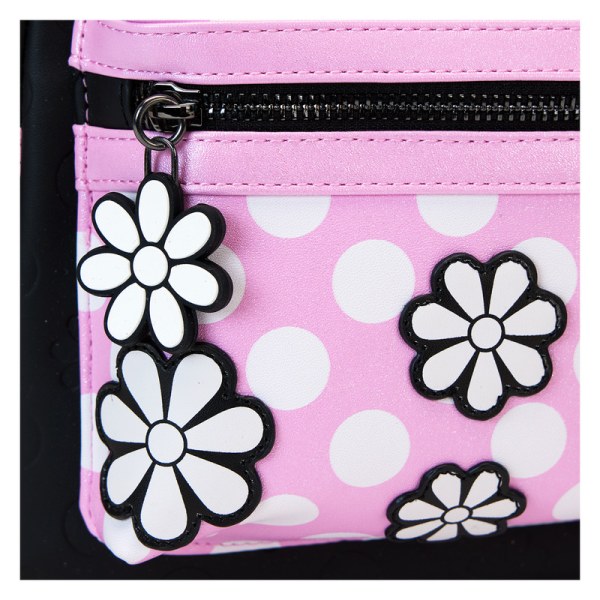 Minnie Muis Floral Rock The Dots Mini Rugzak - DISNEY LOUNGEFLY