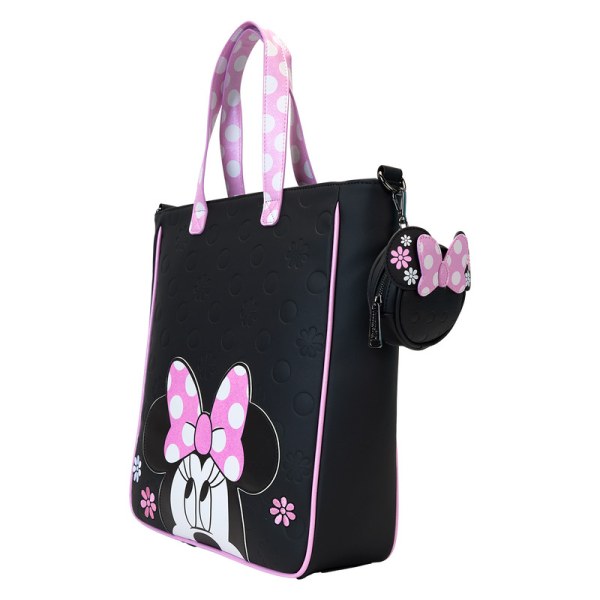 Minnie Muis Floral Rock The Dots Shopper met muntzakje - DISNEY LOUNGEFLY