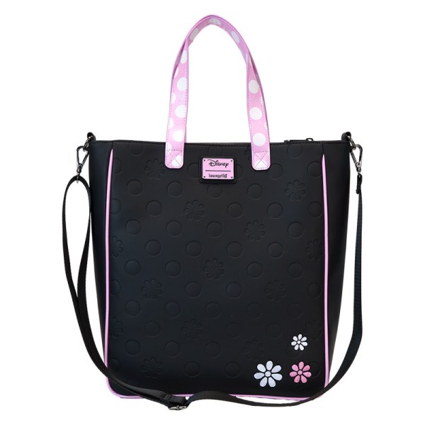 Minnie Muis Floral Rock The Dots Shopper met muntzakje - DISNEY LOUNGEFLY