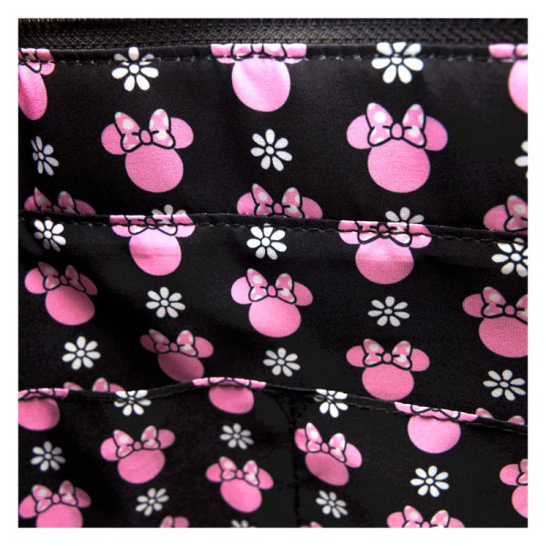 Minnie Muis Floral Rock The Dots Shopper met muntzakje - DISNEY LOUNGEFLY
