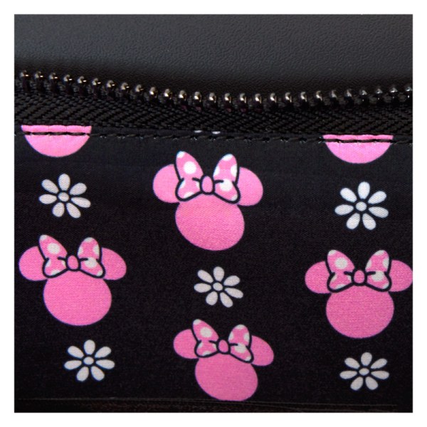 Minnie Muis Floral Rock The Dots Clutch Schoudedtas - DISNEY LOUNGEFLY