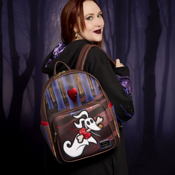Zero Holiday Doors Rugzak - DISNEY LOUNGEFLY The Nightmare Before Christmas