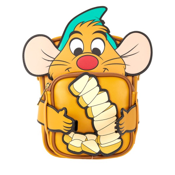 Gus Gus Schoudedtas met muntzakje - DISNEY LOUNGEFLY Assepoester 75-jarig jubileum