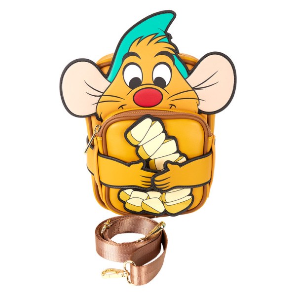Gus Gus Schoudedtas met muntzakje - DISNEY LOUNGEFLY Assepoester 75-jarig jubileum