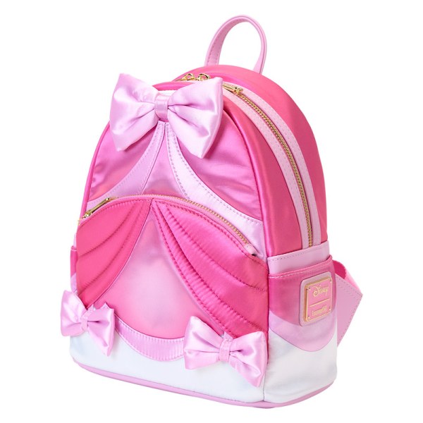Roze strikjurk Mini Rugzak - DISNEY LOUNGEFLY Assepoester 75-jarig jubileum