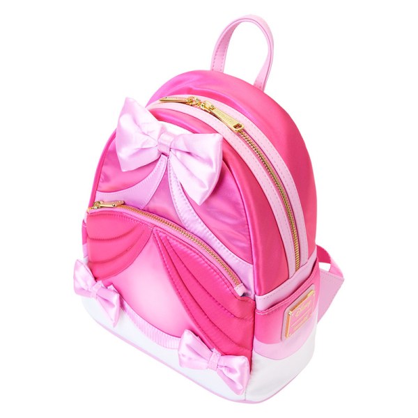 Roze strikjurk Mini Rugzak - DISNEY LOUNGEFLY Assepoester 75-jarig jubileum