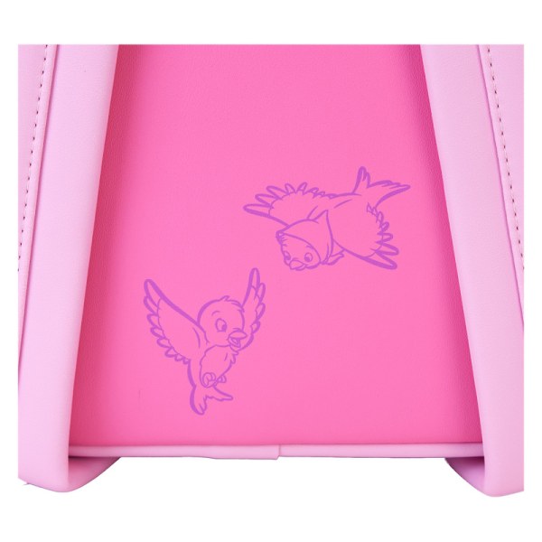 Roze strikjurk Mini Rugzak - DISNEY LOUNGEFLY Assepoester 75-jarig jubileum