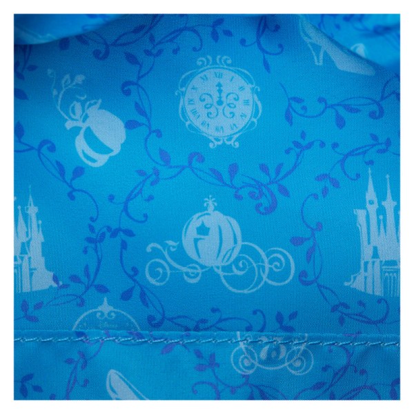 Roze strikjurk Mini Rugzak - DISNEY LOUNGEFLY Assepoester 75-jarig jubileum