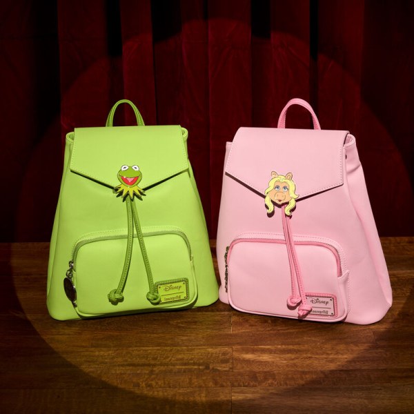 Kermit de Kikker Mini Rugzak met Trekkoord - DISNEY LOUNGEFLY The Muppets