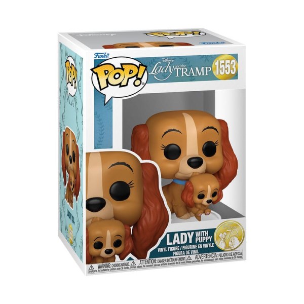 FUNKO POP! 1553 Lady met puppy - Disney Lady en de Vagebond