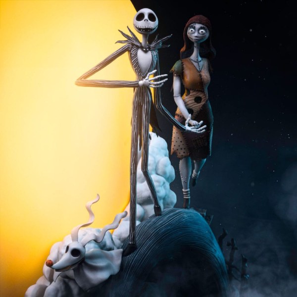 Jack en Sally Art Scale Deluxe - Disney The Nightmare Before Christmas