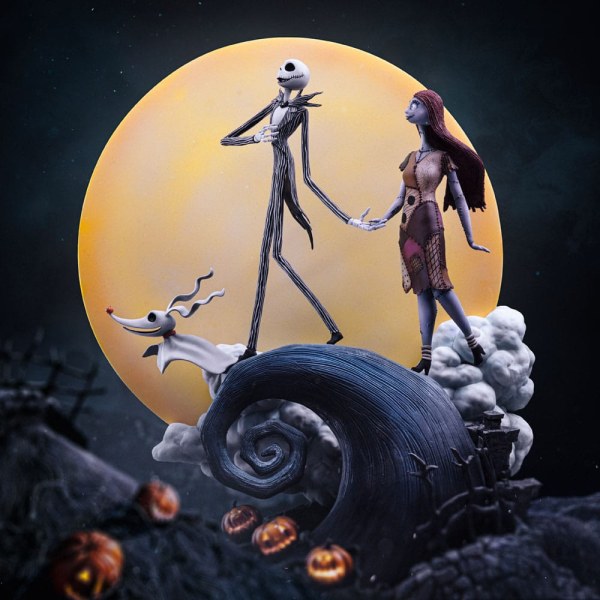 Jack en Sally Art Scale Deluxe - Disney The Nightmare Before Christmas