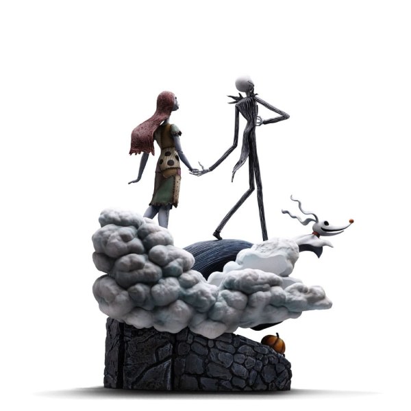 Jack en Sally Art Scale Deluxe - Disney The Nightmare Before Christmas