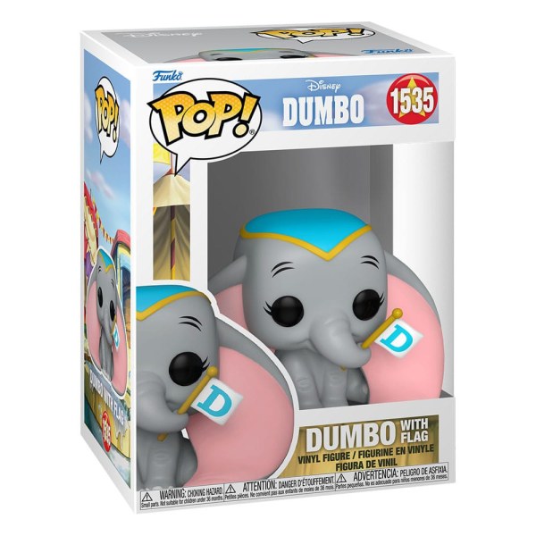 FUNKO POP! 1535 Dumbo met vlag - Disney Dumbo