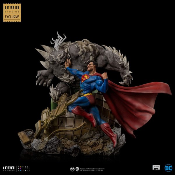 DC Comics beeldje 1/10 BDS Art Scale Superman vs Doomsday heo EU Exclusief 30 cm